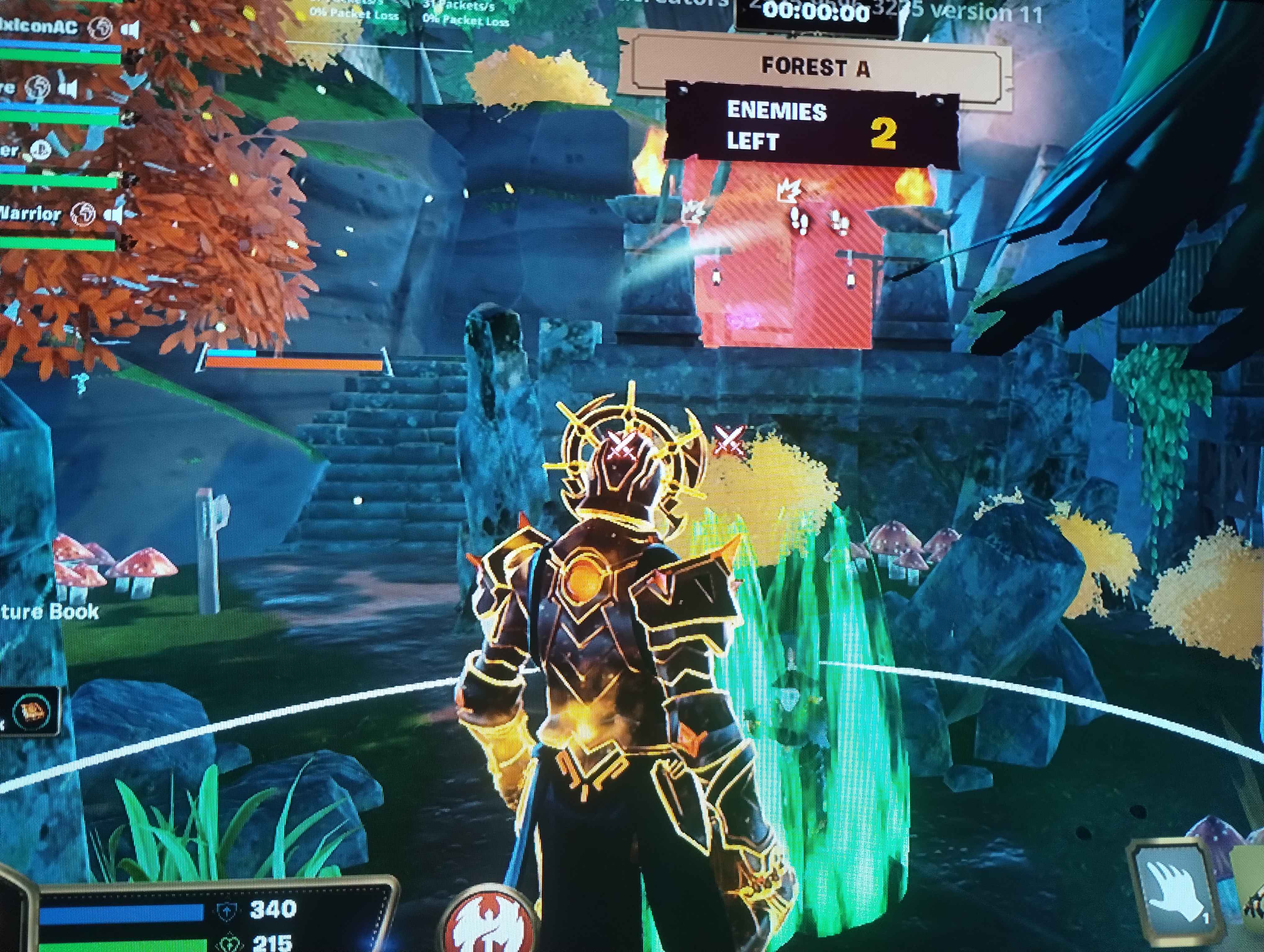 Forest A enemies left