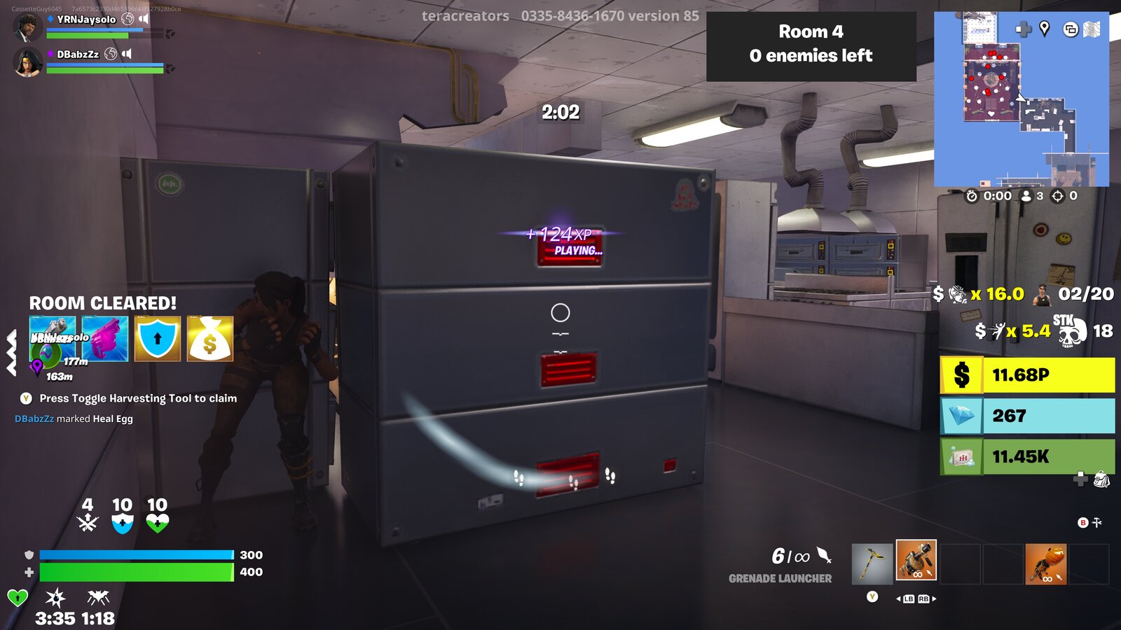 Room 4 hostage rescue location