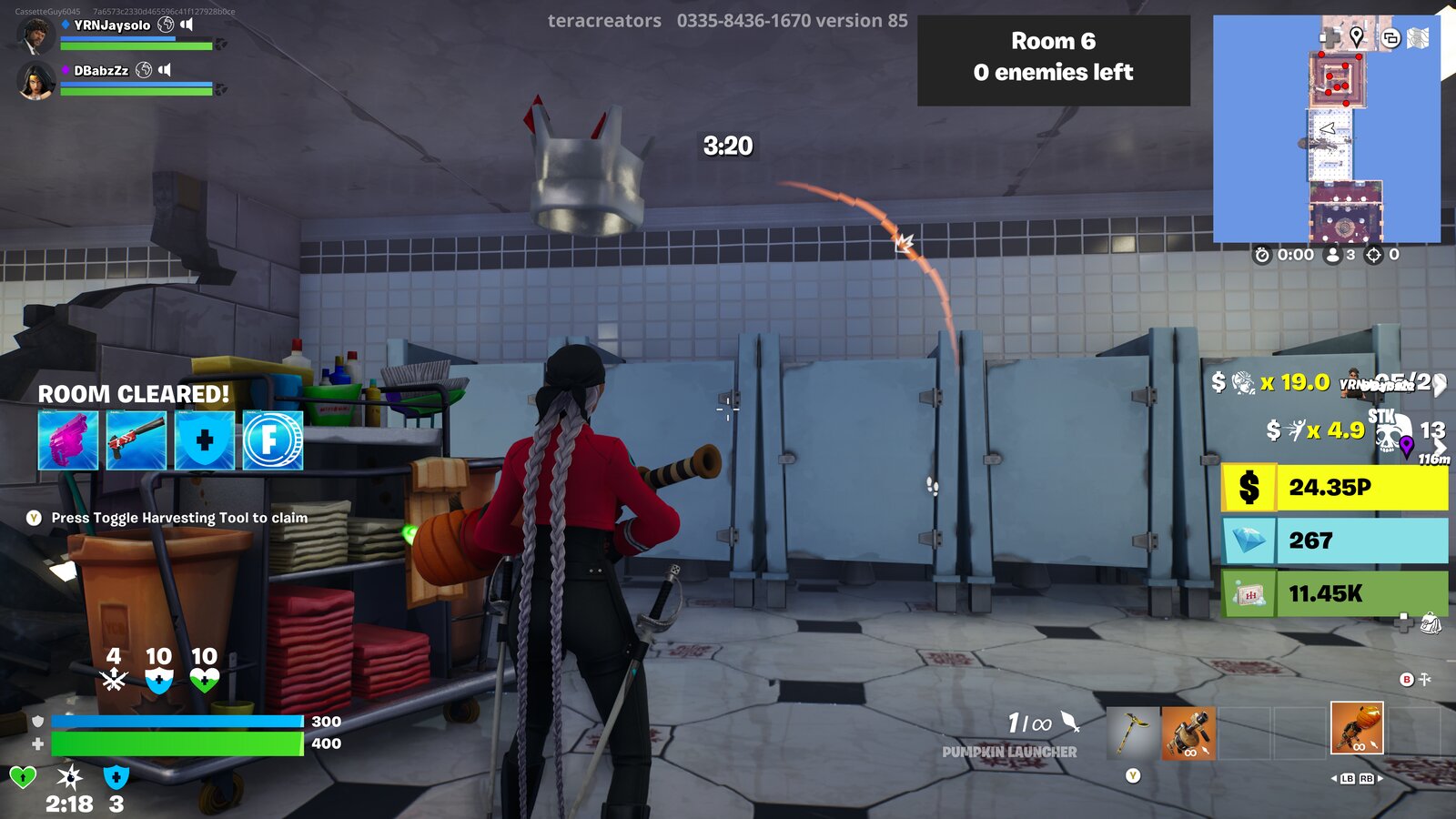 Room 6 hostage rescue location