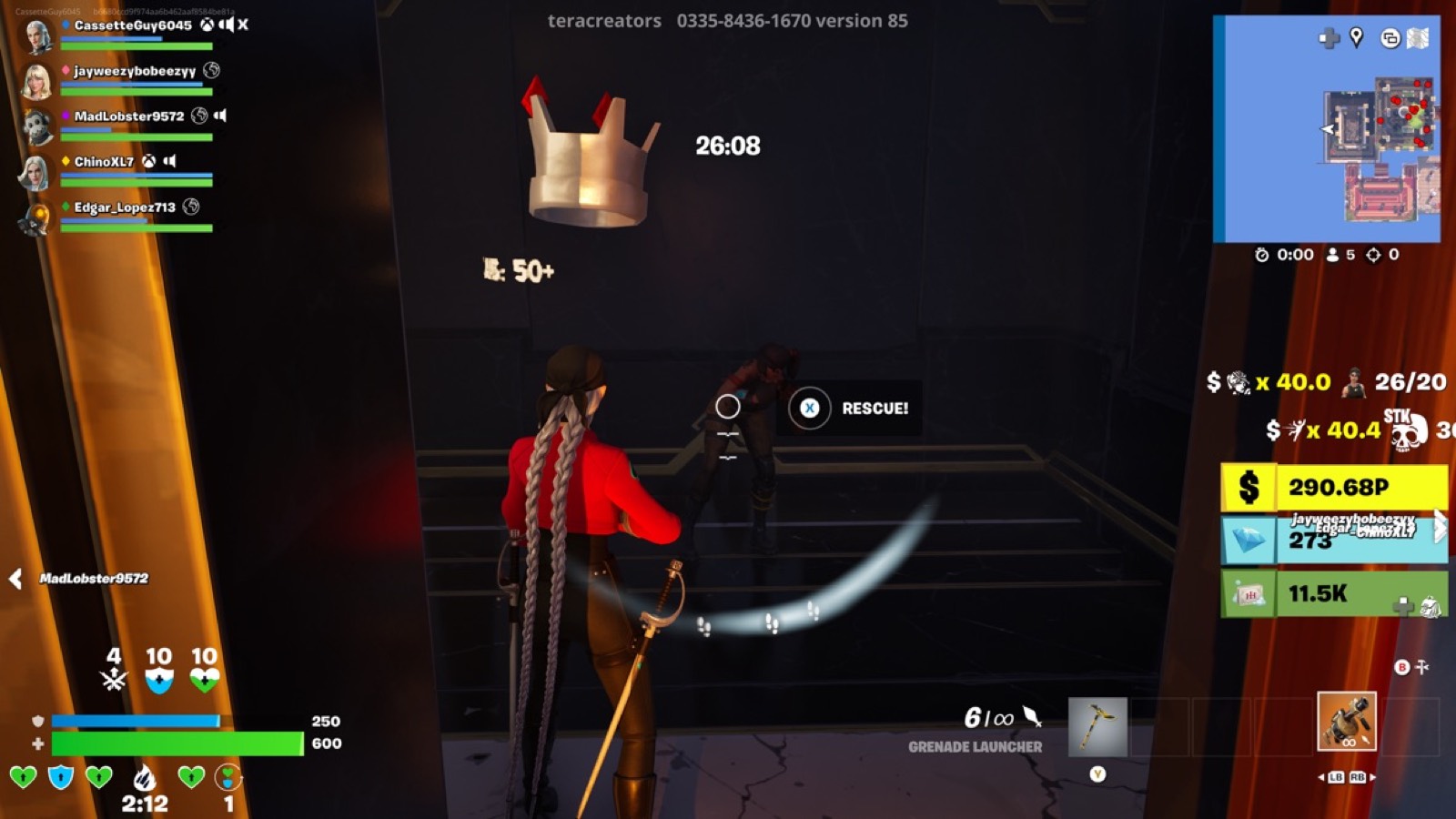 Room 24 hostage closeup