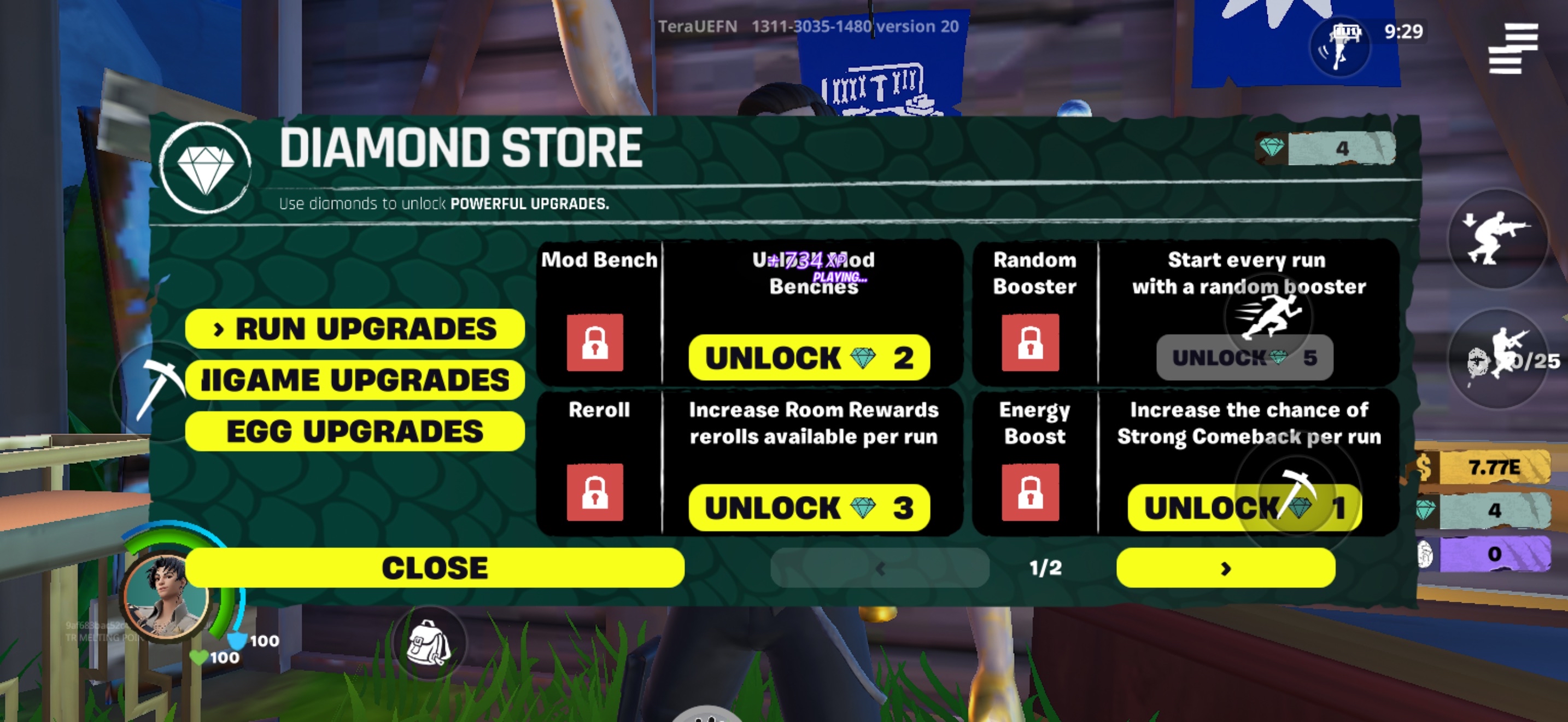 Raptor Heist egg run screen